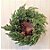 Guirlanda Decorativa Folhas e Pinhas - Verde/Marrom - 60 cm - 01 unidade - Cromus - Rizzo - Imagem 1