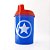 Copo Infantil Anti-Vazamento 240 mL - Escudo Estrela - Azul e Vermelho - 1 unidade - Rizzo - Imagem 1