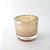 Vela Aromática - Vanilla (Baunilha) - Dourada Redonda - 1 Unidade - Cromus Natal - Rizzo Embalagens - Imagem 1