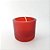 Vela Aromática - Vanilla (Baunilha) - Vermelha Redonda - 1 Unidade - Cromus Natal - Rizzo - Imagem 1