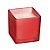 Vela Aromática - Vanilla (Baunilha) - Vermelho Quadrado - 1 Unidade - Cromus  Natal - Rizzo Embalagens - Imagem 1