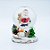 Enfeite de Natal - "Globo de Água Papai Noel com Urso" - 1 Unidade - Cromus Natal - Rizzo Embalagens - Imagem 1