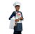 Uniforme Infantil Conjunto Chef - Menino - 3 unidades - Cromus Linha Profissional Allonsy - Rizzo - Imagem 1