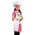 Uniforme Infantil Conjunto Chef  - Menina - 3 unidades - Cromus Linha Profissional Allonsy - Rizzo - Imagem 1