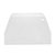Espátula Raspadora - Branco - 19,5x12,8Cm - Plástico - 1 unidade - Cromus Linha Profissional Allonsy - Rizzo - Imagem 1