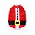Roupa Pet - Noel Vermelho e Branco - 01 unidade - Cromus Natal - Rizzo - Imagem 1