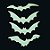 Morcego Neon - 16cm x 8cm - Halloween - Ref. 1048 - 4 unidades - Rizzo - Imagem 1