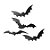 Morcego - 16cm x 8cm - Halloween - Ref. 1032 - 4 unidades - Rizzo - Imagem 1