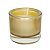 Vela Aromática - Vanilla (Baunilha) - Dourada - 1 unidade - Cromus - Rizzo - Imagem 1