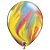 Balão de Festa Decorado - Traditional Superagate (Tradicional SuperAgate) - 11" - 25 Unidades - Qualatex - Rizzo - Imagem 1