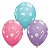 Balão de Festa Látex Liso Decorado - Candies & Confetti (Doces e Confetes) - 11" - 50 Unidades - Qualatex - Rizzo - Imagem 1