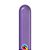 Balão de Festa Canudo - Purple Chrome (Roxo) 260" - 100 unidades - Qualatex - Rizzo - Imagem 1
