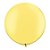 Balão Gigante de Festa Pearl (Perolado) 3ft (90 cm) - Lemon Chiffon  (Limão Chiffon) - 2 Unidades - Qualatex - Rizzo - Imagem 1