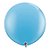Balão Gigante de Festa em Látex 3ft (90 cm) - Pale Blue (Azul Claro) - 2 Unidades - Qualatex - Rizzo - Imagem 1