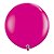 Balão Gigante de Festa em Látex 3ft (90 cm) - Wild Berry (Cereja Intenso) - 2 Unidades - Qualatex - Rizzo - Imagem 1