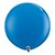 Balão Gigante de Festa em Látex 3ft (90 cm) - Dark Blue (Azul Escuro) - 2 Unidades - Qualatex - Rizzo - Imagem 1