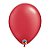 Balão de Festa Látex Liso Pearl (Perolado) - Ruby Red (Vermelho Rubi) - Qualatex - Rizzo - Imagem 1