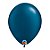 Balão de Festa Látex Liso Pearl (Perolado) - Midnight Blue (Azul noite) - Qualatex - Rizzo - Imagem 1