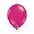 Balão de Festa Látex Liso Sólido - Jewel Magenta (Magenta Jóia) - Qualatex - Rizzo - Imagem 1