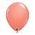 Balão de Festa Látex Liso Sólido - Coral (Coral) - Qualatex - Rizzo - Imagem 1