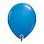 Balão de Festa Látex Liso Sólido - Dark Blue (Azul Escuro) - Qualatex - Rizzo - Imagem 1