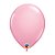 Balão de Festa Látex Liso Sólido - Pink (Rosa) - Qualatex - Rizzo - Imagem 1