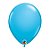 Balão de Festa Látex Liso Sólido - Robin's Egg Blue (Azul Casca de Ovo) - Qualatex - Rizzo - Imagem 1