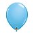 Balão de Festa Látex Liso Sólido - Pale Blue (Azul Claro) - Qualatex - Rizzo - Imagem 1