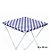 Toalha Plástica Cobre Manchas Perolizada - 78 x 78 cm - Xadrez Azul Escuro - 10 unidades - CampFestas - Rizzo Embalagens - Imagem 1