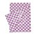 Toalha Plástica Cobre Manchas Perolizada - 78 x 78 cm - Xadrez Lilás - 10 unidades - CampFestas - Rizzo - Imagem 3