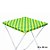 Toalha Plástica Cobre Manchas Perolizada - 78 x 78 cm - Xadrez Verde e Amarelo - 10 unidades - CampFestas - Rizzo Embalagens - Imagem 1