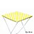Toalha Plástica Cobre Manchas Perolizada - 78 x 78 cm - Xadrez Amarelo - 10 unidades - CampFestas - Rizzo Embalagens - Imagem 1