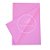 Toalha Plástica Cobre Manchas Perolizada - 78 x 78 cm - Rosa Claro - 10 unidades - CampFestas - Rizzo - Imagem 3