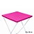 Toalha Plástica Cobre Manchas Perolizada - 78 x 78 cm - Pink - 10 unidades - CampFestas - Rizzo - Imagem 1