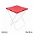 Toalha Plástica Cobre Manchas Perolizada - 78 x 78 cm - Vermelha - 10 unidades - CampFestas - Rizzo - Imagem 2