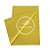 Toalha Plástica Cobre Manchas Perolizada - 78 x 78 cm - Dourada - 10 unidades - CampFestas - Rizzo - Imagem 3