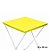 Toalha Plástica Cobre Manchas Perolizada - 78 x 78 cm - Amarela - 10 unidades - CampFestas - Rizzo Embalagens - Imagem 1