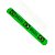 Pulseira - Bate Enrola Verde - 3cm x 22cm - 1 unidade - Rizzo - Imagem 1