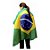 Bandeira De Tecido - Brasil - 90cm x 130cm - 1 unidade - Rizzo - Imagem 1