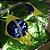 Varal de Bandeirinhas Brasil - Enfeite Para Copa Metálico - 44cm x 36,5cm - 10 Metros - 1 unidade - Rizzo - Imagem 2