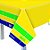 Toalha de Mesa em Plástico Comemorativa da Copa - Festa Brasil - 1,18x1,80m - 1 unidade - Cromus - Imagem 1