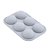 Forma De Silicone - 19,5X13,3X3Cm - Meia Esfera   - 1 unidade - Cromus Linha Profissional Allonsy - Rizzo - Imagem 1