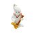 Vela Decorativa - Fantasma Com Vassoura - 1 unidade - Rizzo - Imagem 1