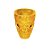 Copo de shot Halloween - Caveira - Laranja - 4 unidades - Rizzo - Imagem 2