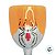 Taça Halloween - Laranja com Cinza - Caveira com Aranha - 250ml - 1 unidade - Rizzo - Imagem 3