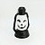 Lamparina Dia Das Bruxas - Modelo Fantasma - Sorriso Escuro Com Luz - 1 unidade - Rizzo - Imagem 1