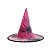 Chapéu Bruxa - Festa Halloween - Rosa - 1 unidade - Rizzo - Imagem 1