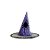 Chapéu Bruxa - Festa Halloween - Roxo - 1 unidade - Rizzo - Imagem 1