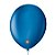 Balão Profissional Premium Uniq - 16'' 40 cm - Azul Clássico - 10 unidades - Balões São Roque - Rizzo - Imagem 1