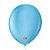 Balão Profissional Premium Uniq - 16'' 40 cm - Azul Light - 10 unidades - Balões São Roque - Rizzo - Imagem 1